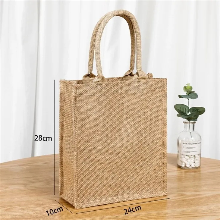 Jute Gift Bags With Handles